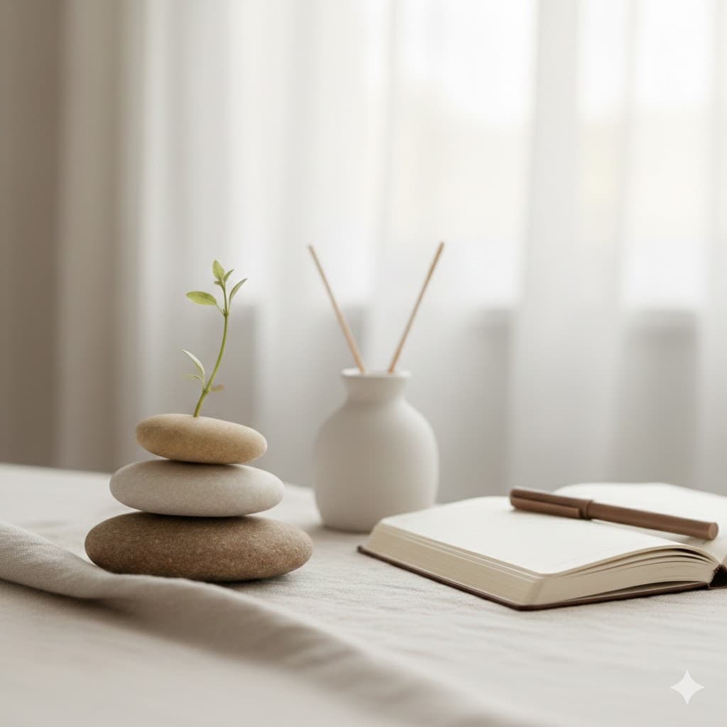 Notebook for therapy sessions and goal setting